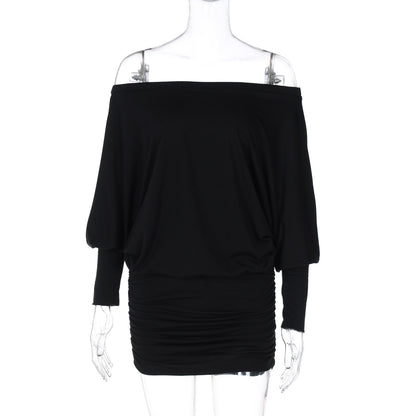 Off-Shoulder Lounge Dress